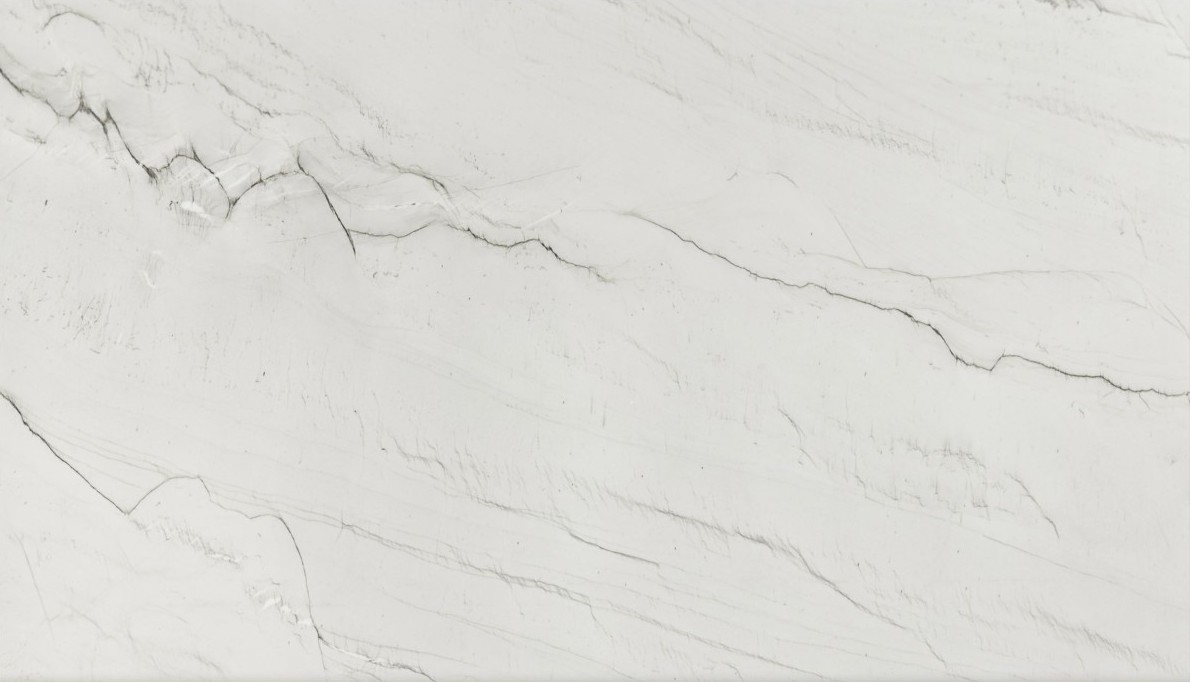 Mont Blanc: o quartzito branco que aguenta cozinha, banheiro e piso de alto tráfego